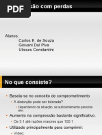 Compressao Com Perdas - Modulacao Delta e DPCM