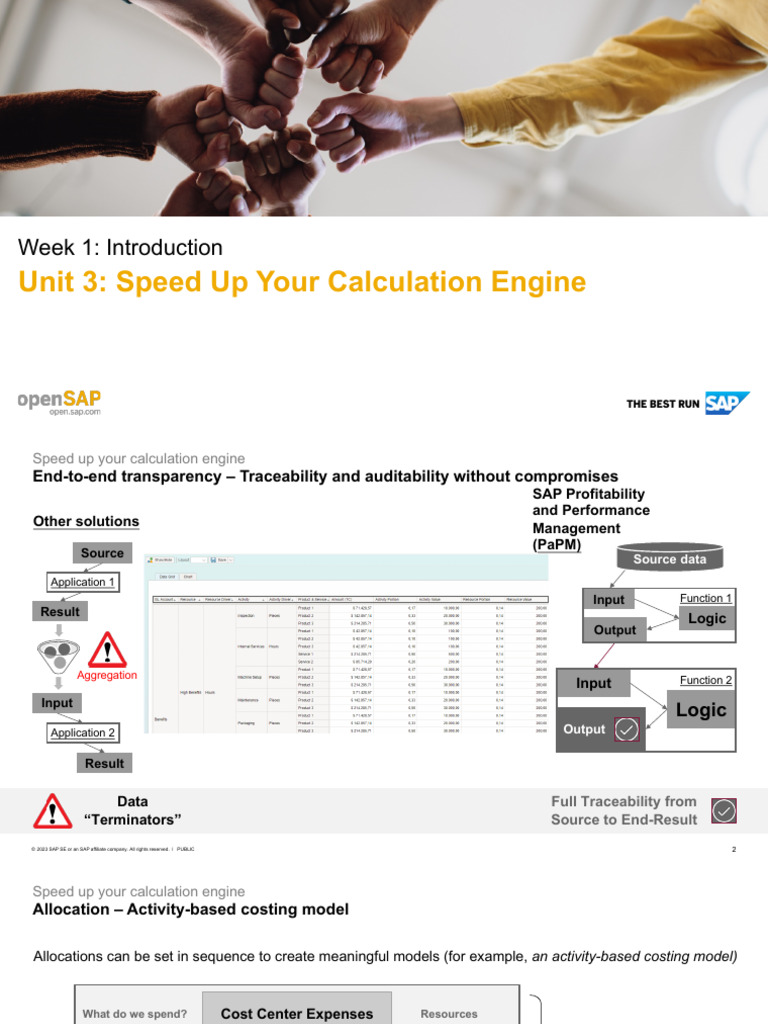 SAP PaPM: Speed Up Calculations | PDF | Parallel Computing | Software