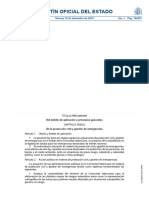 LEY 13-2010 DE LA GENERALITAT, PROTECCIÓN CIVIL Y GESTIÓN DE EMERGENCIAS