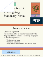 Y12 Core Practical 5 Investigating Stationary Waves