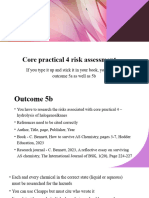 Core Practical 4 Risk Assessment