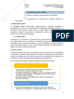 3. Morfología léxica. Derivación (1)