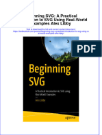 (Download PDF) Beginning SVG A Practical Introduction To SVG Using Real World Examples Alex Libby Online Ebook All Chapter PDF