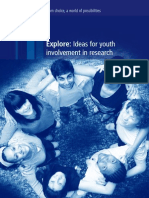 Explore: Ideas For Youth: Involvement in Research