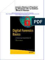[Download pdf] Digital Forensics Basics A Practical Guide Using Windows Os 1St Edition Nihad A Hassan 2 online ebook all chapter pdf 
