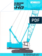 Kobelco Hydraulic Crawler Crane Cke1350g Specifications | PDF | Crane ...