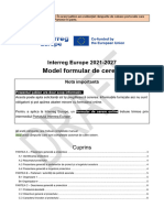 2 Rom - Europolders Application Pack - Template Application Form - Partners Area Highlighted Orange - Third Call