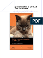 (Download PDF) Digital Image Interpolation in Matlab First Edition Kok Online Ebook All Chapter PDF