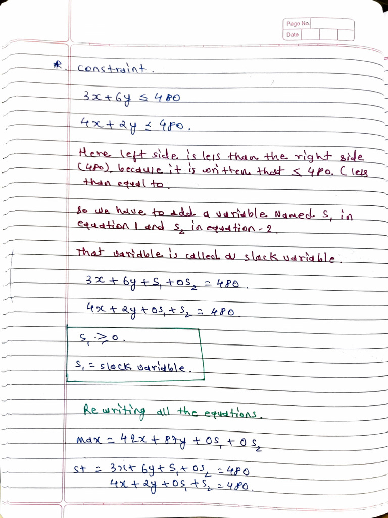 OR Table. Simplex and Graphical Method | PDF