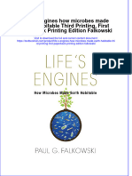 Life S Engines How Microbes Made Earth Habitable Third Printing, First Paperback Printing Edition Falkowski