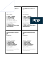 Formulario de Formatação - 1