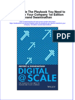 [Download pdf] Digital Scale The Playbook You Need To Transform Your Company 1St Edition Anand Swaminathan online ebook all chapter pdf 