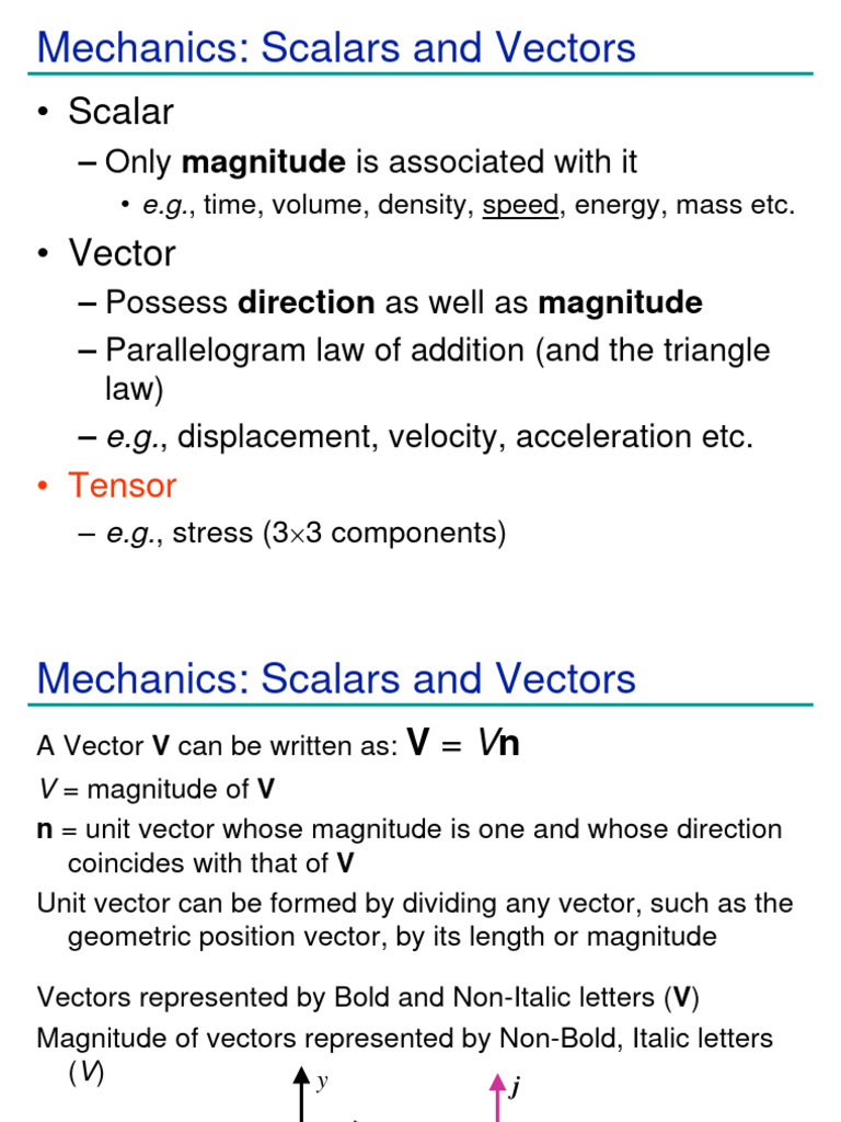 Scalars, Vectors, and Force Systems | PDF | Euclidean Vector | Force