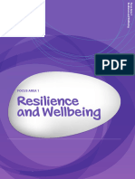 Resilience and Wellbeing Yr1