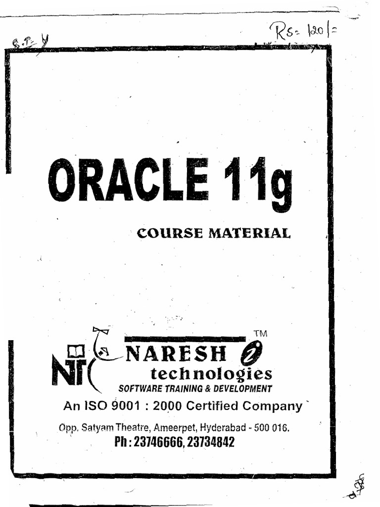 Yellanki oracle 11g pdf