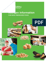 Allergen Information For Non-Prepacked Food FINAL 2015