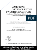 American Neuroscience in the Twentieth Century--H.W.magoun