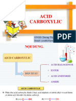 Acid Carboxylic.