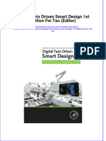 [Download pdf] Digital Twin Driven Smart Design 1St Edition Fei Tao Editor online ebook all chapter pdf 