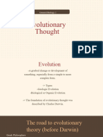 Evolutionary Thought