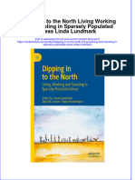 [Download pdf] Dipping In To The North Living Working And Traveling In Sparsely Populated Areas Linda Lundmark online ebook all chapter pdf 