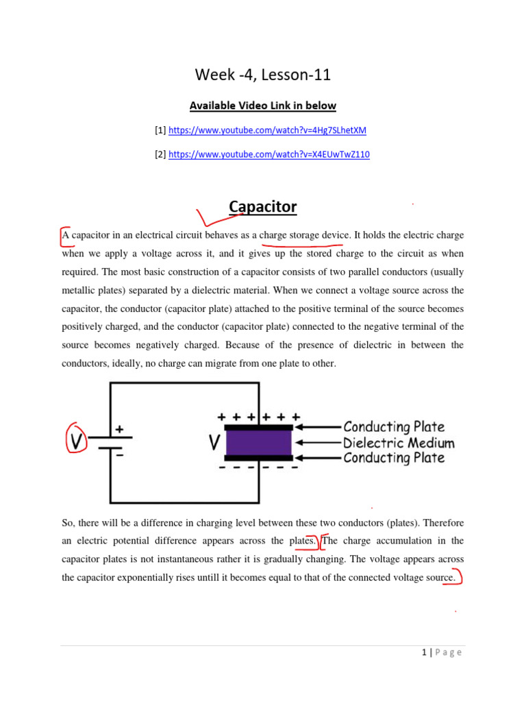 Capacitor Basics and Applications Guide | PDF | Capacitor | Capacitance
