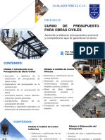 Curso Presupuesto de Obras