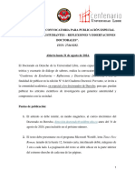 Call of Papers Cuaderno Doctoral N°6