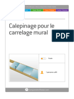 fiche Calepinage pour le carrelage mural