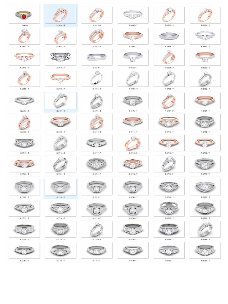 Jewelry Rings Female. | PDF