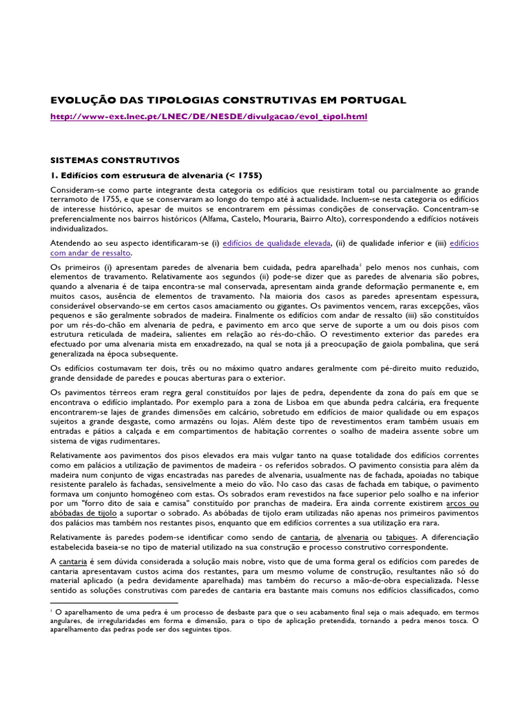 Sistemas Construtivos | PDF | Alvenaria | Cidade