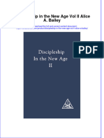 [Download pdf] Discipleship In The New Age Vol Ii Alice A Bailey online ebook all chapter pdf 