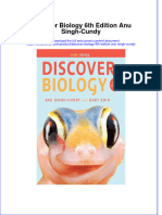 (Download PDF) Discover Biology 6Th Edition Anu Singh Cundy Online Ebook All Chapter PDF