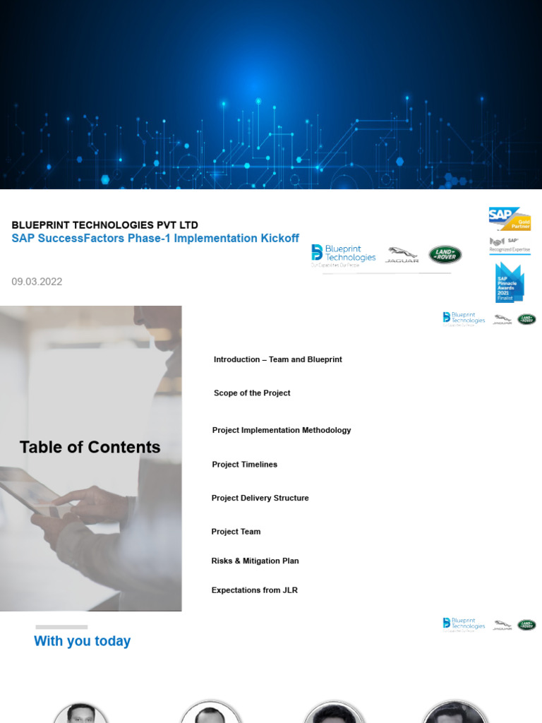 JLR SAP SuccessFactors Phase-1 Kickoff | PDF | Cloud Computing ...