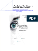 [Download pdf] Discovering Psychology The Science Of Mind 1St Edition John Cacioppo online ebook all chapter pdf 