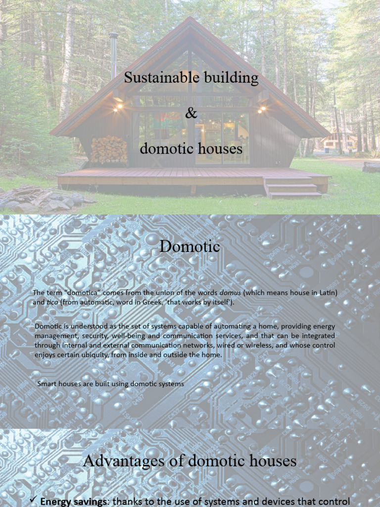 Photo inspiration: Gallery Detail: Benefits Of Domotic Sustainable Homes Pdf