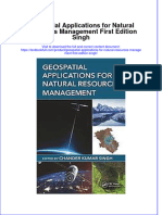 [Download pdf] Geospatial Applications For Natural Resources Management First Edition Singh online ebook all chapter pdf 