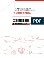 Dysgraphia Booklet