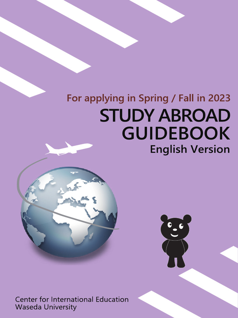 2023 Study Abroad Guidebook En Pdf International Student Test