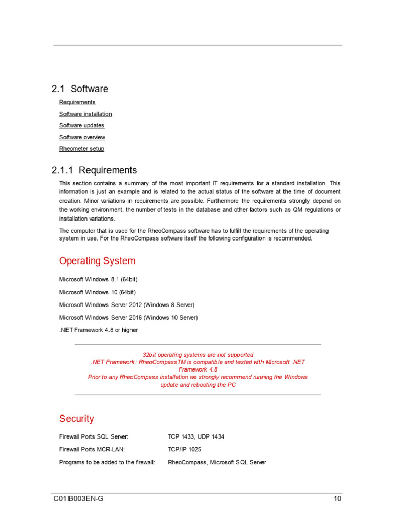 RheoCompass Software Installation Guide | PDF | Solid State Drive ...
