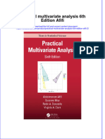 [Download pdf] Practical Multivariate Analysis 6Th Edition Afifi 2 online ebook all chapter pdf 