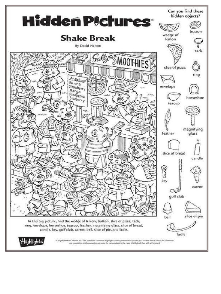 Hidden Pictures1 | PDF