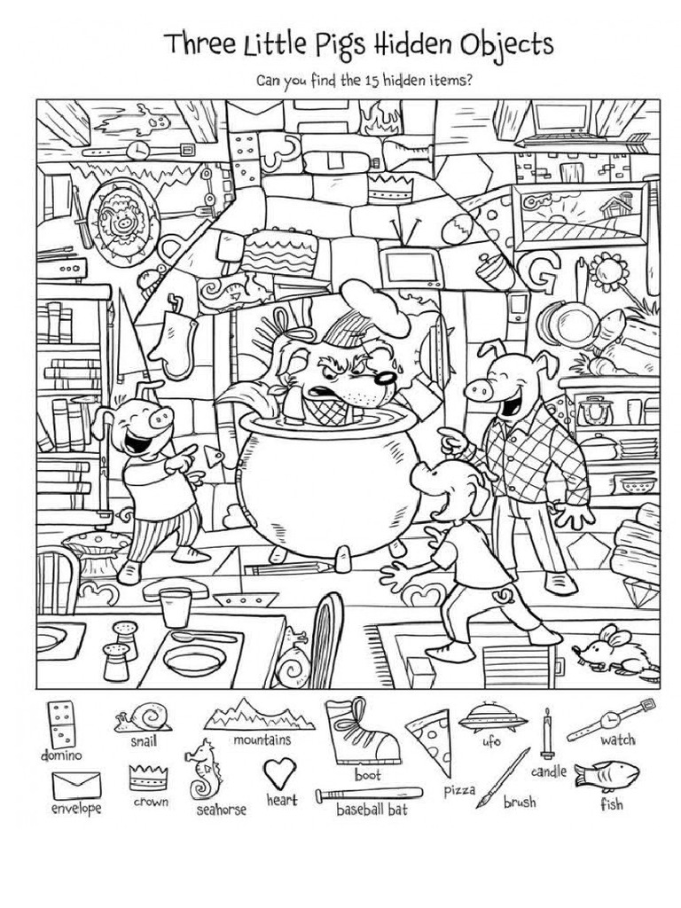 Hidden Pictures 3 | PDF