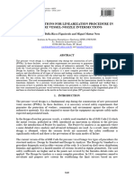 RECOMMENDATIONS FOR LINEARIZATION PROCEDURE IN PRESSURE VESSEL-NOZZLE INTERSECTIONS