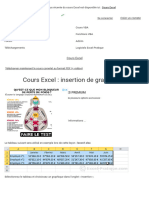 Cours Excel - Insertion de Graphiques