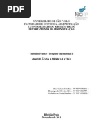 Mochilão - Caixeiro Viajante - Pesquisa Operacional