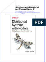 (Download PDF) Distributed Systems With Node Js 1St Edition Thomas Hunter Ii Online Ebook All Chapter PDF