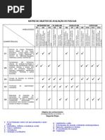 Matriz Avaliac 2a Etapa 2009 Verso Correta