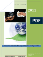 Status and Potential of Energy and Carbon Trading in India