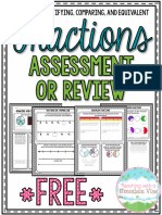 Free Fractions Assessment Prin Tables
